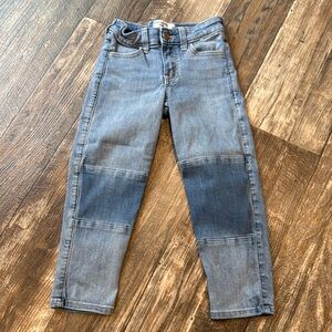 Abercrombie Kids High Rise Mini Mom Jeans 5/6 blue jeans